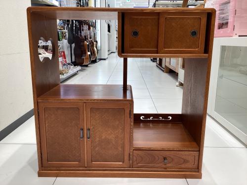 飾り棚 あじろ民芸 @ 76cm×76cm×35.5cm ブラウン