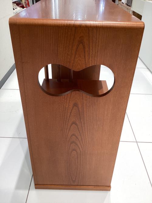 飾り棚 あじろ民芸 @ 76cm×76cm×35.5cm ブラウン