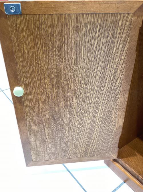 飾り棚 あじろ民芸 @ 76cm×76cm×35.5cm ブラウン