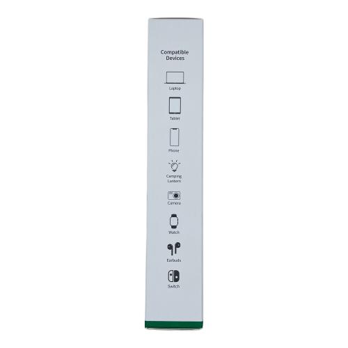 UGREEN (ユーグリーン) モバイルバッテリー PB552 USB-Cケーブル2本内蔵 4ポート 25000mAh PSEマーク(モバイルバッテリー)有