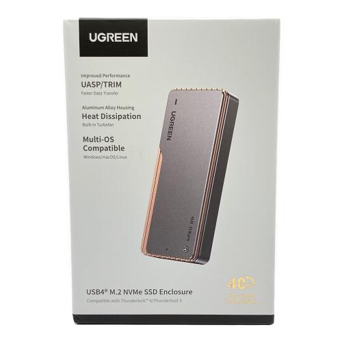 UGREEN (ユーグリーン) SSD外付けケース CM642 USB4 M.2 NVMe SSD Enclosure