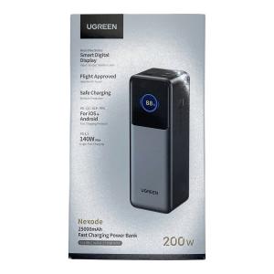 UGREEN (ユーグリーン) モバイルバッテリー Nexode PB722 3ポート USB-C×2 USB-A×1 2500mAh PSEマーク(モバイルバッテリー)有