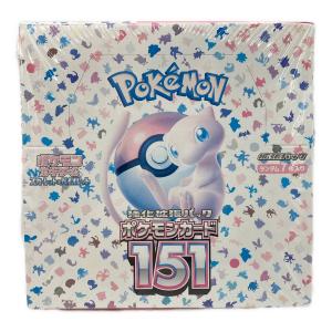 ポケモン スカーレット&バイオレット 強化拡張パック ポケモンカード151 BOX