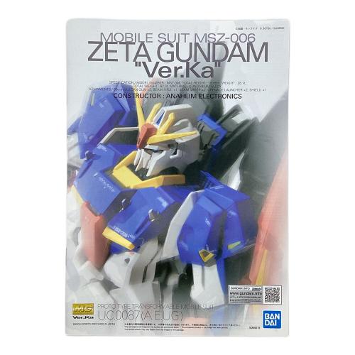 BANDAI (バンダイ) MG 1/100 ゼータガンダム Ver.Ka ガンプラ