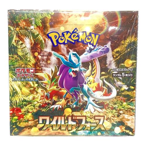 ワイルドフォースBOX ポケモンカード スカーレット＆バイオレット 拡張パック
