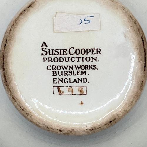 SUSIE COOPER (スージークーパー) ミルクジャグ＆シュガーポットセット 小ヨゴレ・キズ有 ウェディングリング