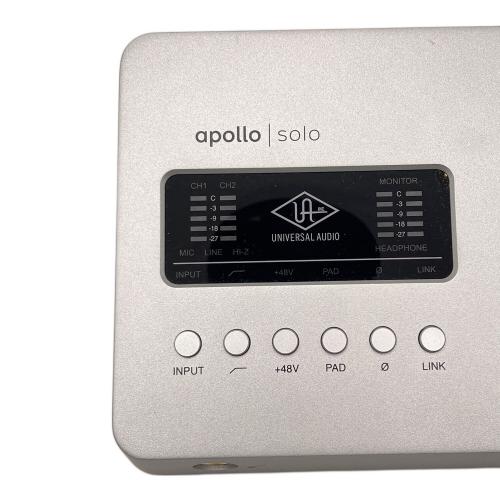 UNIVERSAL AUDIO (ユニバーサルオーディオ) オーディオインターフェース apollo solo