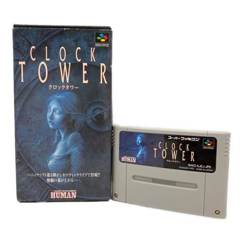 HUMAN(ヒューマン) CLOCK TOWER(クロックタワー) スーパーファミコン用ソフト SHVC-P-AJEJ(JPN)