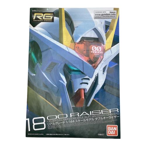 BANDAI (バンダイ) RG 1/144 GN-0000+GNR-010 ダブルオーライザー ガンプラ