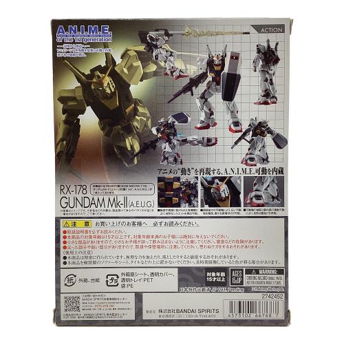 ROBOT魂 (ロボットダマシイ) RX-178 ガンダムMk-II(エゥーゴ仕様) ver. A.N.I.M.E. フィギュア