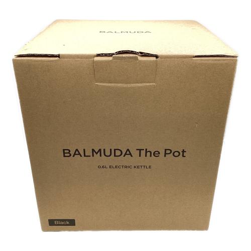BALMUDA (バルミューダ) 電気ケトル K07A-BK 2022年発売モデル