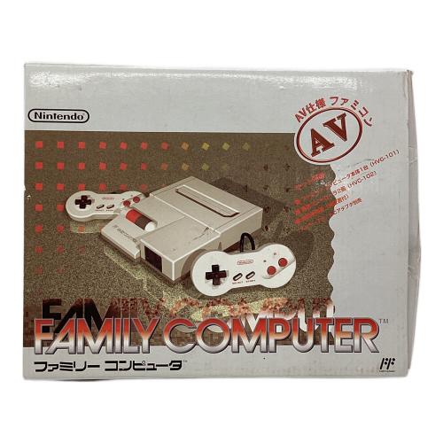 Nintendo (ニンテンドー) ファミコン HVC-NFF AV仕様 ※AVケーブル・ACアダプタ別売