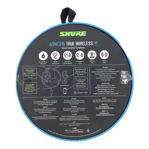 SHURE (シュア) ワイヤレスイヤホン AONIC215 Gen2