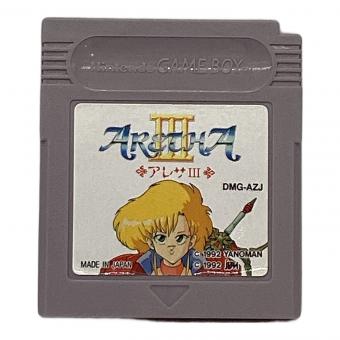 アレサⅢ ゲームボーイ用ソフト 動作確認済 -
