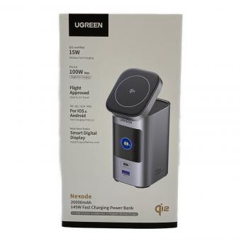 UGREEN (ユーグリーン) マグネット付モバイルバッテリー 4-in-1 20000mAh 145W ② PSEマーク(モバイルバッテリー)有