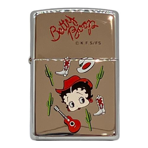ZIPPO (ジッポ) オイルライター 2002年製 ベティ・ブープ