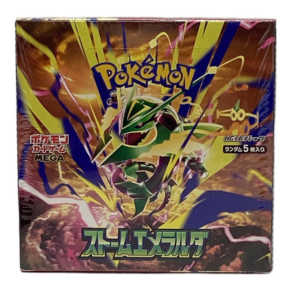ポケモンカードゲーム MEGA ストームエメラルダ ストームエメラルダ BOX ポケモンカード｜トレファクONLINE