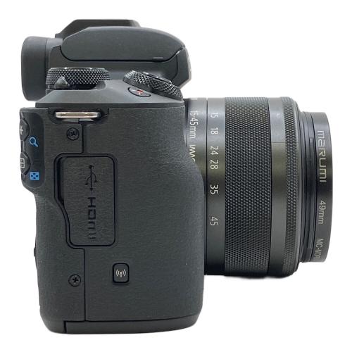 CANON (キヤノン) デジタル一眼レフカメラ EOS Kiss M2 ダブルズームキット DS126843