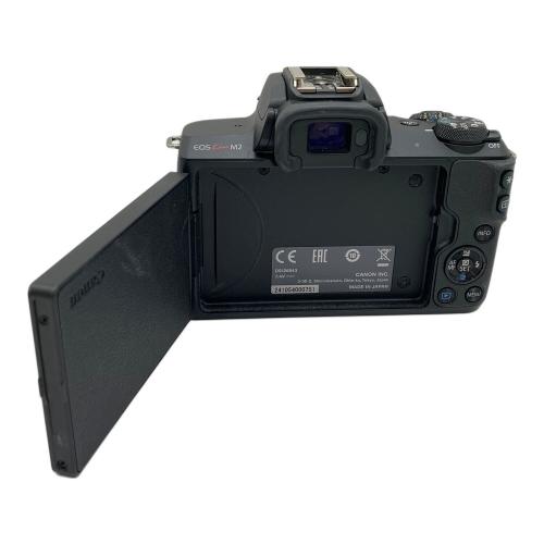 CANON (キヤノン) デジタル一眼レフカメラ EOS Kiss M2 ダブルズームキット DS126843