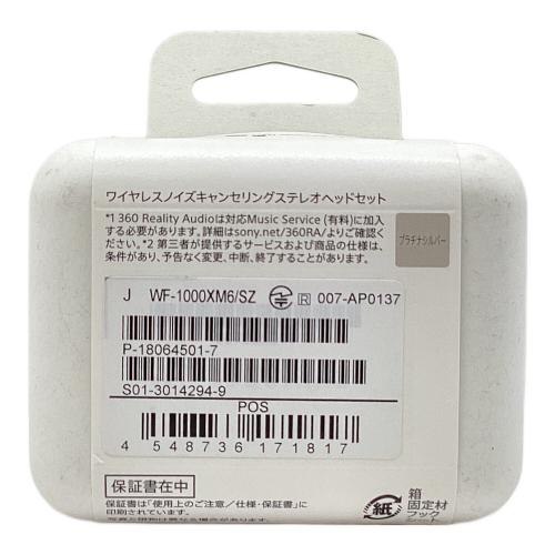 SONY (ソニー) ワイヤレスイヤホン WF-1000XM6