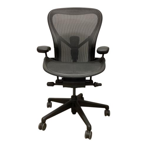 Herman Miller (ハーマンミラー) アーロンチェア AER1GC23DW-0003 グラファイトベース 96 ブラック