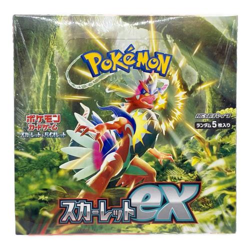 拡張パック「スカーレットex」BOX ポケモンカード
