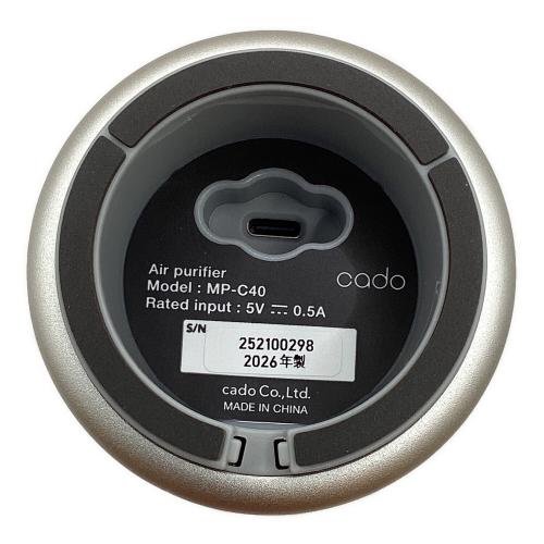 cado (カドー) ポータブル空気清浄機 LEAF Portable MP-C40 2026年製