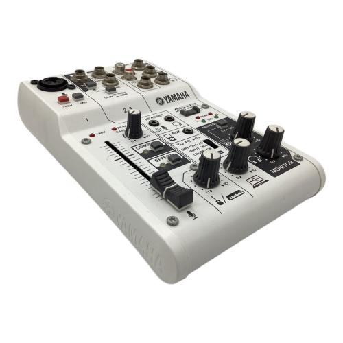 YAMAHA (ヤマハ) ライブストリーミングミキサー 通電確認のみ AG03