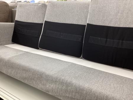 FLANNEL SOFA (フランネルソファ) 3人掛けソファー グレー×ナチュラル