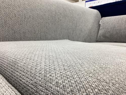 FLANNEL SOFA (フランネルソファ) 3人掛けソファー グレー×ナチュラル 68 ファブリック NOOK