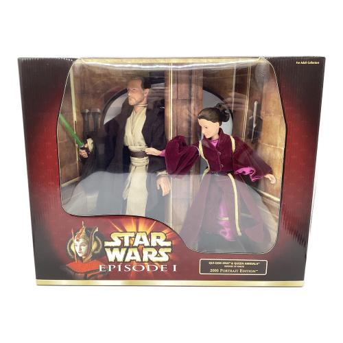 Hasbro (ハズブロ) クワイ＝ガン・ジン＆クイーンアミダラ スターウォーズEpisode1 フィギュア