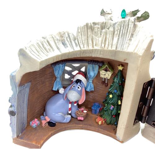 DISNEY (ディズニー) くまのプーさん クリスマススノードーム オルゴール付