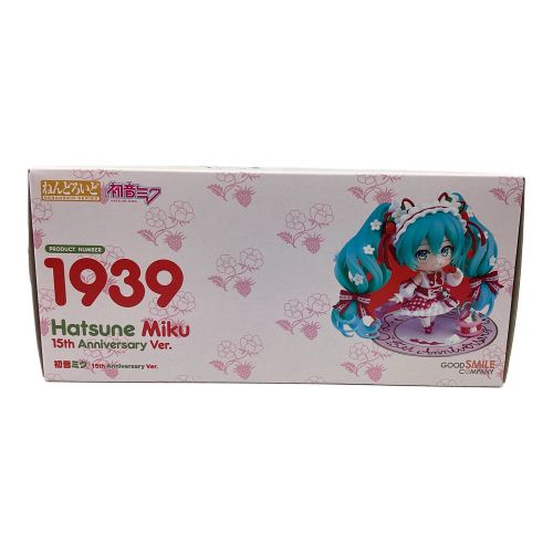 ねんどろいど 初音ミク 15th Anniversary Ver. 「キャラクター・ボーカル・シリーズ 01 初音ミク」 スマイルフェス2022＆GOODSMILE ONLINE SHOP限定 ねんどろいど