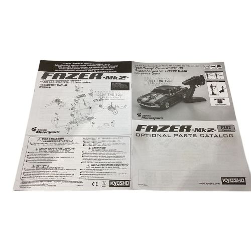 京商 (キョウショウ) ラジコン バッテリー別売り 4WD フェーザー Mk2 FZ02L 1969 シボレー 動作確認済み