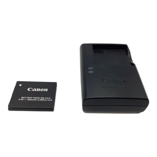 CANON (キャノン) コンパクトデジタルカメラ パープル 充電器付 PC2052 専用電池 2013DJ9697