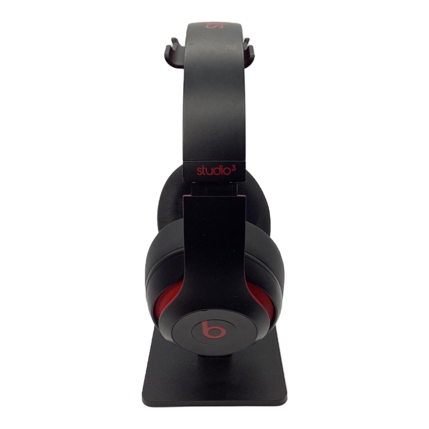 Beats ワイヤレスヘッドホン ブラック/レッド ケース付き beats (ビーツ) ワイヤレスヘッドホン ブラック×レッド A1914