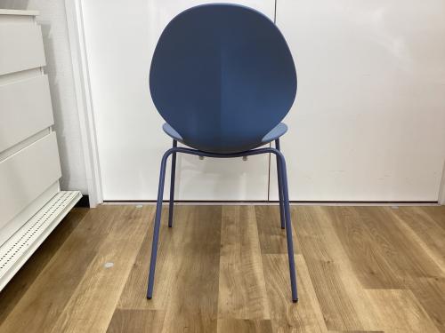 CALLIGARIS (カリガリス) スタッキングチェアー ブルー 1人掛け BASIL