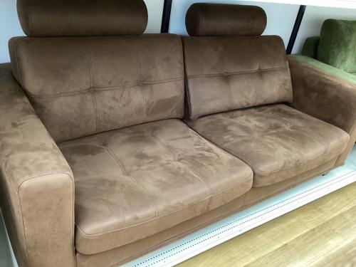 RELAX FORM (リラックスフォーム) 2人掛けソファー ファブリック ブラウン