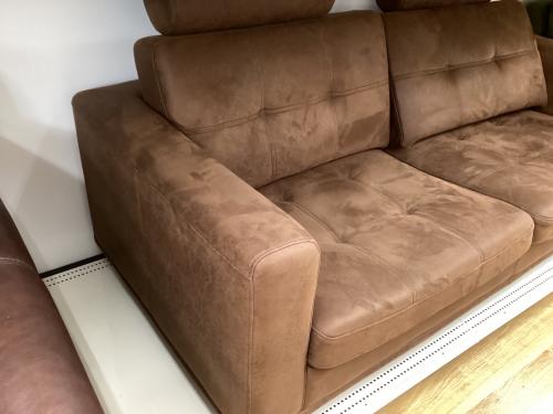 RELAX FORM (リラックスフォーム) 2人掛けソファー ファブリック ブラウン