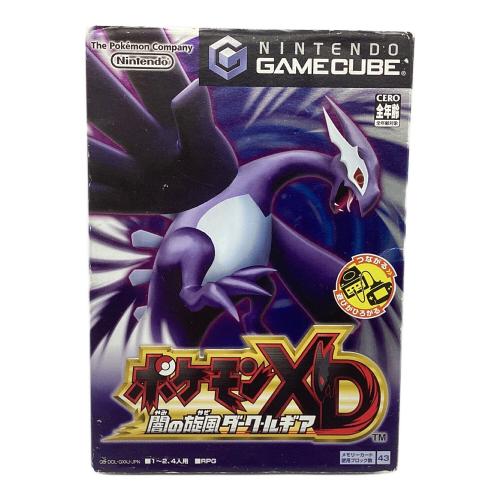 ゲームキューブ用ソフト ポケモンXD 闇の旋風 ダークルギア CERO A (全年齢対象)