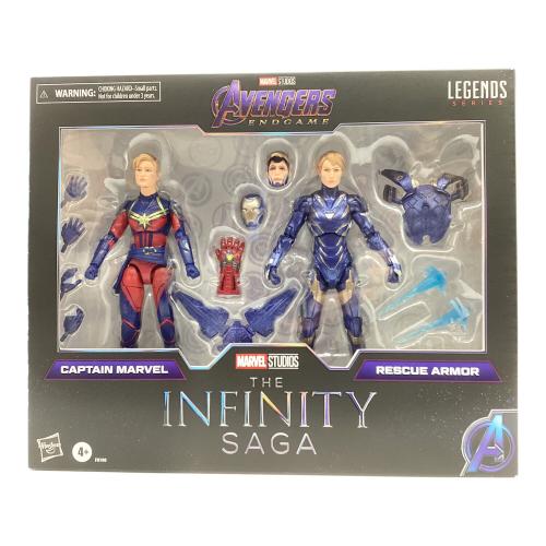 フィギュア マーベル・レジェンド 6インチ・アクションフィギュア インフィニティ・サーガ キャプテン・マーベル ＆ レスキューアーマー　MARVEL