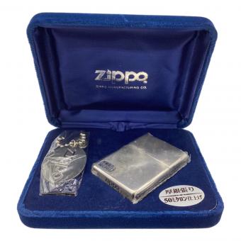 ZIPPO (ジッポ) オイルライター 厚銀張り