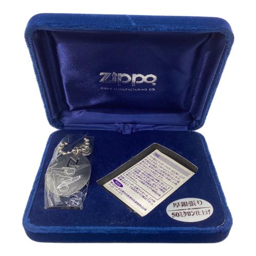 ZIPPO (ジッポ) オイルライター 厚銀張り
