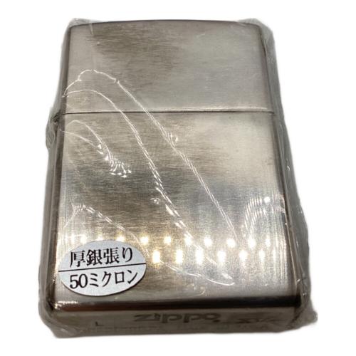 ZIPPO (ジッポ) オイルライター 厚銀張り