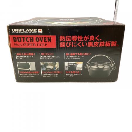 UNIFLAME (ユニフレーム) 10インチダッチオーブン SUPER DEEP