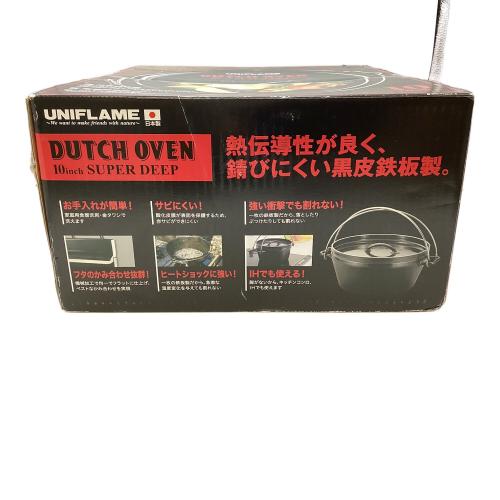 UNIFLAME (ユニフレーム) 10インチダッチオーブン SUPER DEEP
