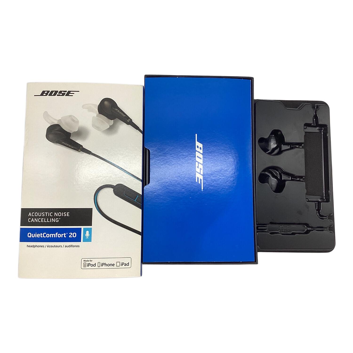 BOSE (ボーズ) イヤホン QC20 QuietComfort BOSE ボーズ ノイズ 