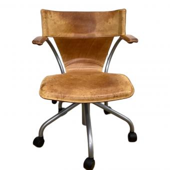 karimoku (カリモク) デスクチェア ブラウン SN:03007083040 1人掛け XT4300AJ