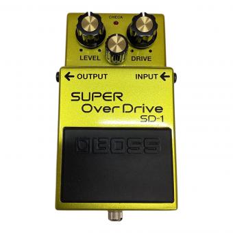 BOSS (ボス) オーバードライブ 箱付 50th ANNIVERSARY SUPER Over Drive SD-1-B50A マレーシア製 動作確認済み