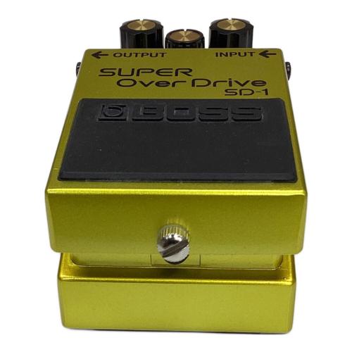 BOSS (ボス) オーバードライブ 箱付 50th ANNIVERSARY SUPER Over Drive SD-1-B50A マレーシア製 動作確認済み
